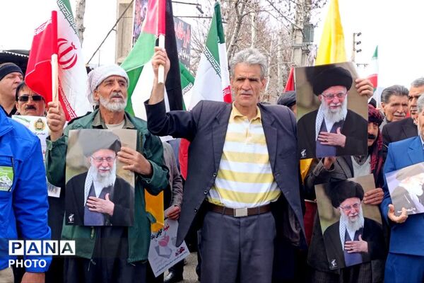 راهپیمایی روز جهانی قدس در اسلام آباد غرب