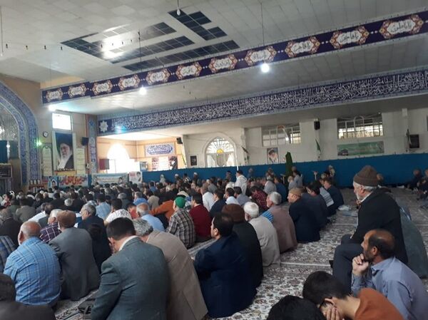حضور پرشور مردم ولایتمدار شهرستان شیروان در نماز جمعه 