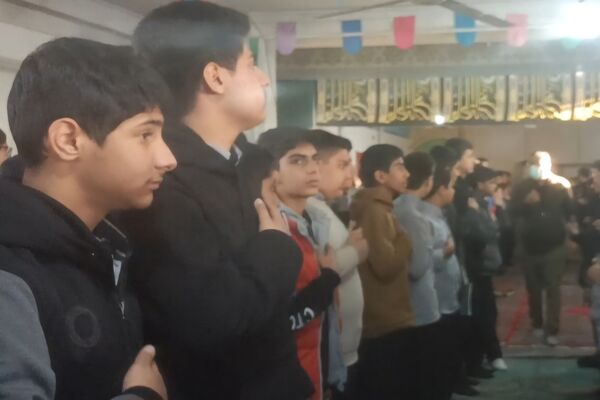 مراسم عزاداری حضرت فاطمه زهرا (س)در دبیرستان هیأت امنایی رازی