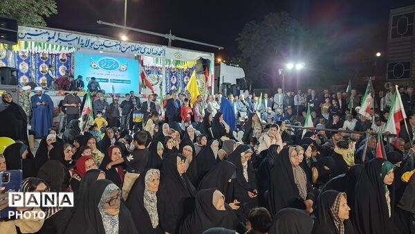 جشن بزرگ خیابانی عید غدیر، تجلی ولایت در شهرستان فریدن 