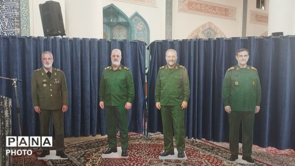 یادواره چهلم شهدای جنگ ۱۲ روزه در مصلای امام خمینی(ره) نظرآباد