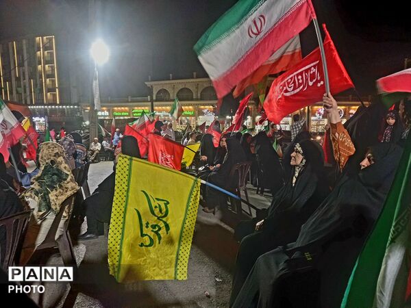 صدونودمین تجمع همبستگی و ایستادگی مردم کرج 