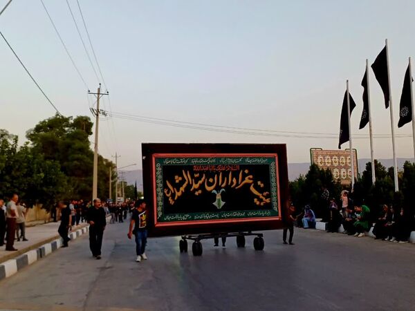 عزاداری جوانان در روز  رحلت نبی اکرم اسلام و امام حسن مجتبی (ع)