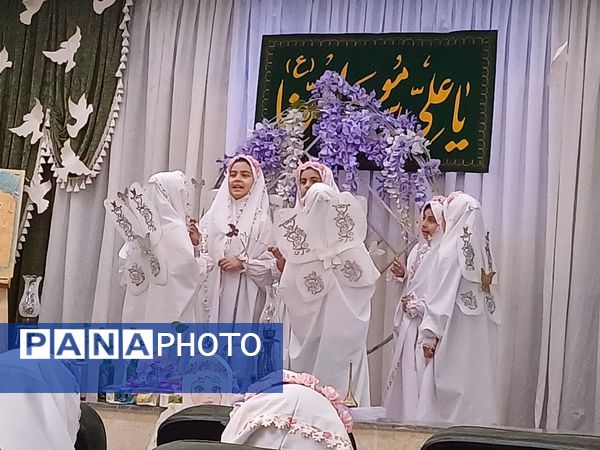 برگزاری جشن تکلیف دانش‌آموزان دبستان گلهای‌شادی ناحیه ۲ کرج