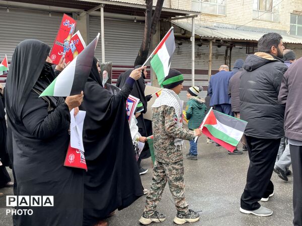 فارسان یکپارچه در حمایت از قدس