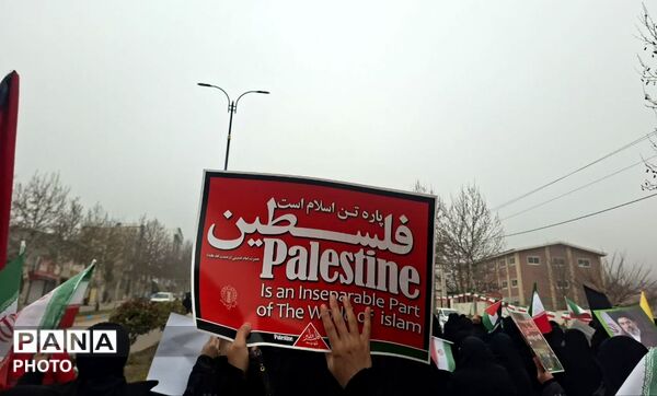 راهپیمایی روز جهانی قدس در چهاردانگه 