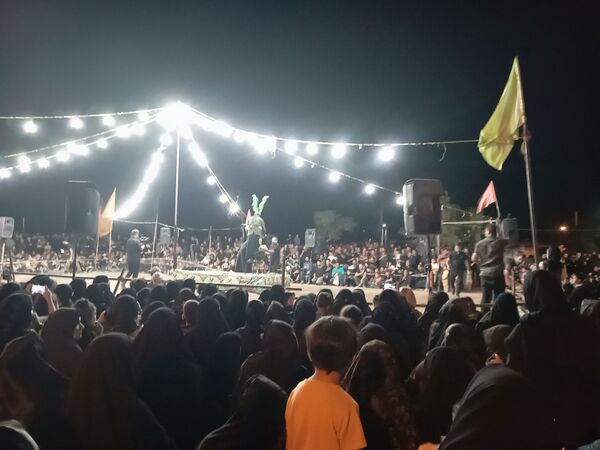 مراسم تعزیه خوانی در کاشمر 