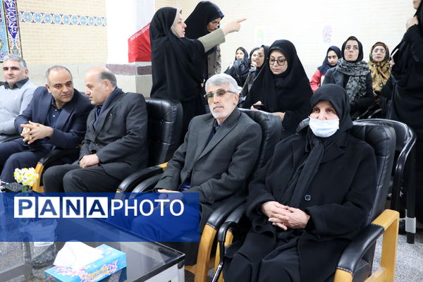 برگزاری آیین خشت‌گذاری هنرستان 6 کلاسه خیری ،مشارکتی حضرت مهدی (عج)در ناحیه 4 کرج