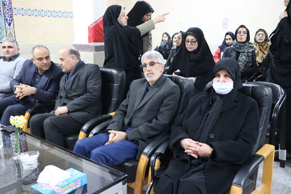 برگزاری آیین خشت‌گذاری هنرستان 6 کلاسه خیری ،مشارکتی حضرت مهدی (عج)در ناحیه 4 کرج