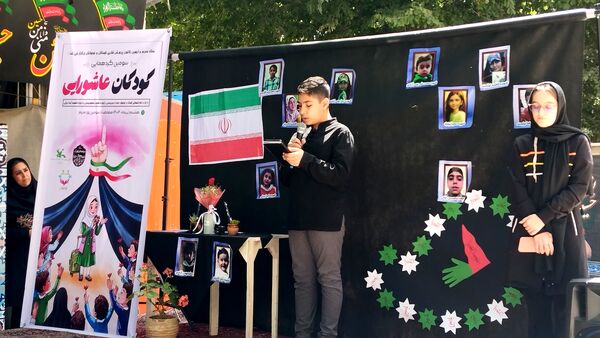 سومین گردهمایی کودکان عاشورایی در امامزاده حسن کرج 