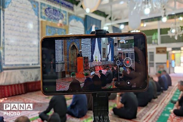 اقامه نماز عبادی سیاسی جمعه در نخستین روز از ماه محرم، مسجد جامع شهر بار