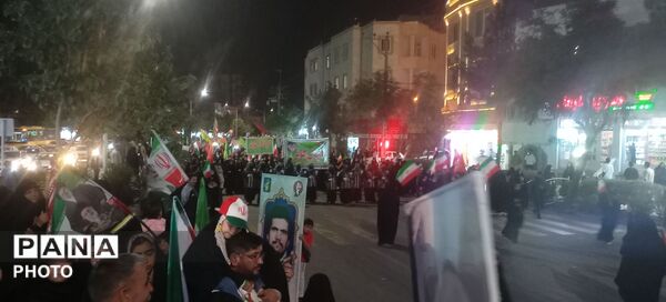 حضور باشکوه گردان بیت‌المقدس حوزه رباط سنگ در رزمایش جانفدا تربت حیدریه