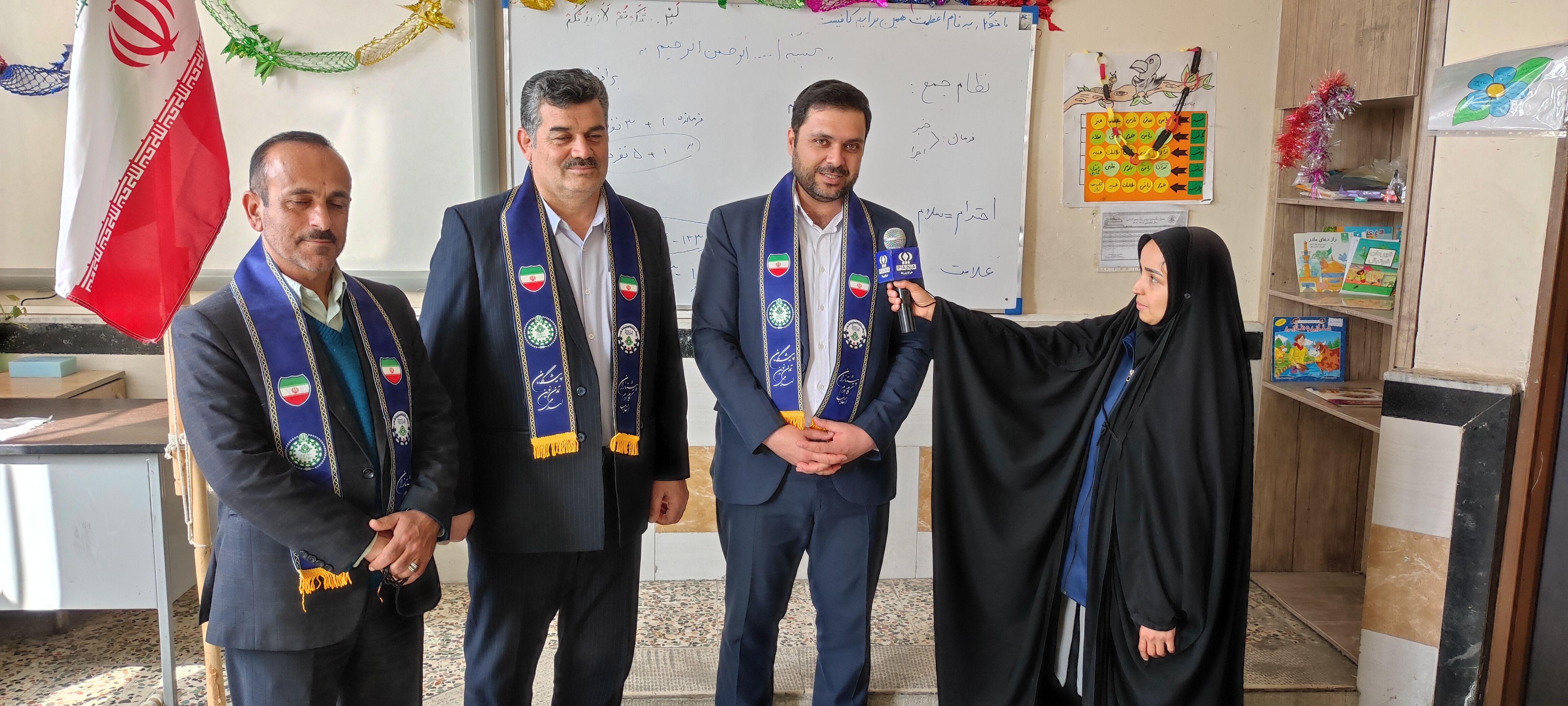 بازدید مدیر سازمان دانش‌آموزی خراسان شمالی از کلاس‌های ضمن خدمت سازمان‌دانش‌آموزی