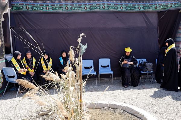 بازدید قائم مقام سازمان دانش‌آموزی از موکب‌های آذربایجان غربی