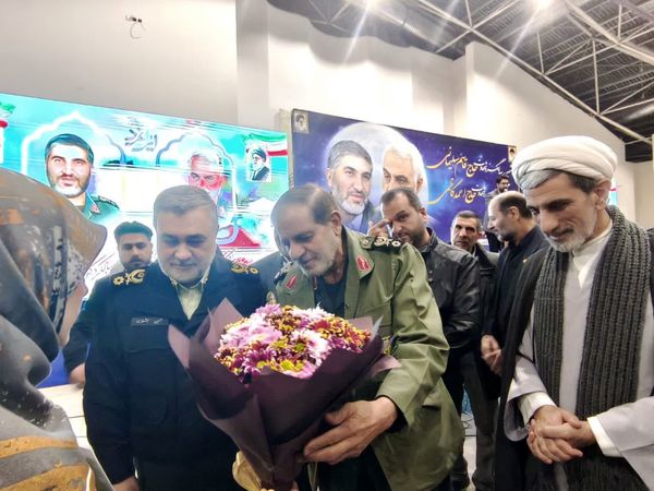 برگزاری ششمین سالگرد شهادت حاج قاسم سلیمانی در گلستان شهدای اصفهان