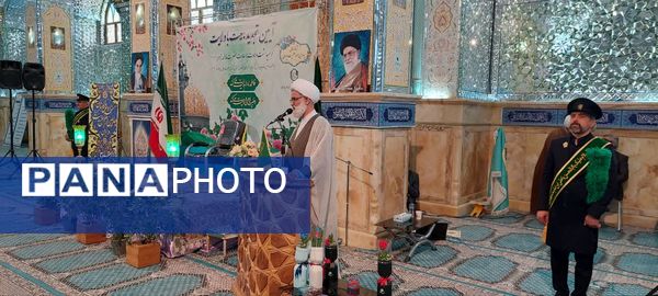 آیین غبارروبی ضریح مطهر حضرت علی‌بن‌امام‌محمدباقر(ع) 