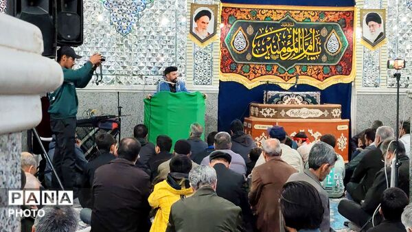 اجتماع بزرگ مردم نیشابور در مقبره بی‌بی شطیطه