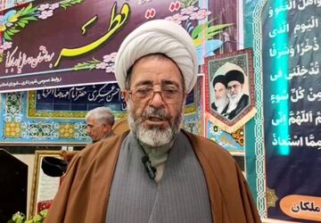 صدای دل‌های شاد ملکان در نماز عید فطر