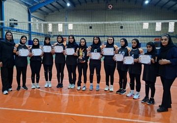 پایان پرشور مسابقات والیبال بین‌مدرسه‌ای در شهریار