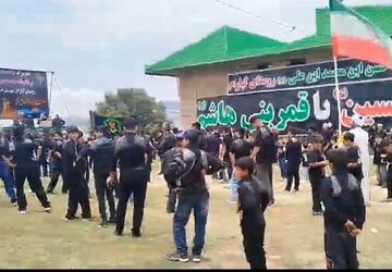 دلدادگان اباعبدالله(ع) در سوگ سالار شهیدان به عزاداری پرداختند
