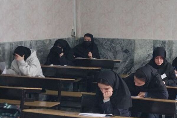 امتحانات نوبت اول در مدرسه حضرت زینب(س) ناحیه یک شهرری