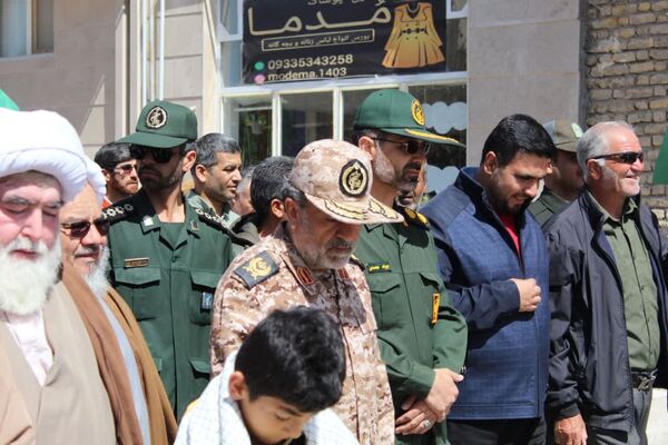 راهپیمایی روزجهانی قدس در شهر درق