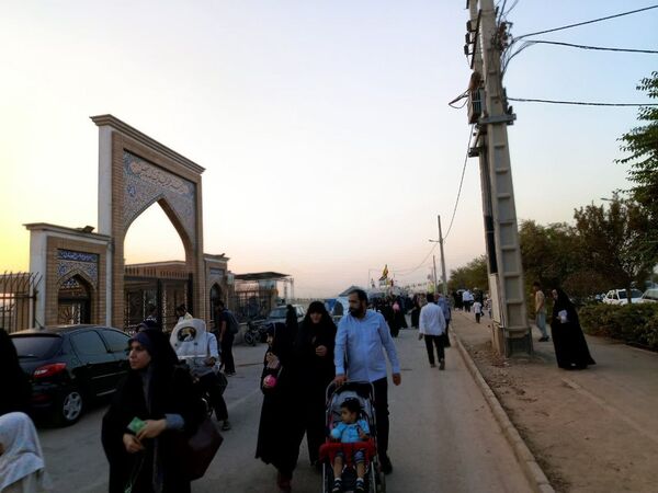 جلوه هایی از پیاده‌روی «امت احمد» در مسیر جمکران