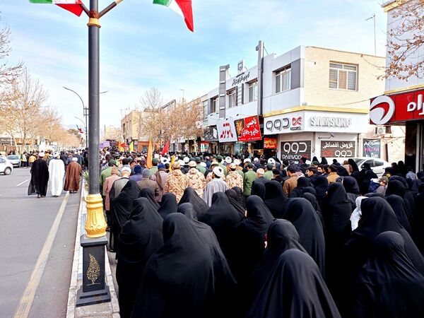 تشییع با شکوه شهید جوادحسن زاده شهید مرزبانی فراجا