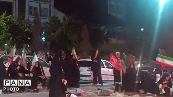 فریاد وحدت در خیابان هفت تیر مشهد