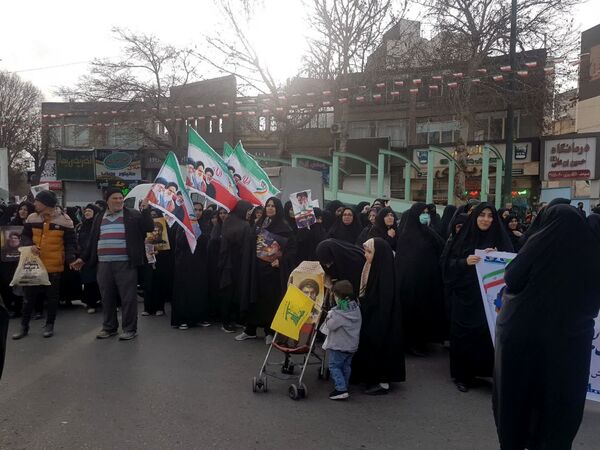 تشییع نمادین شهدای مقاومت درمشهد