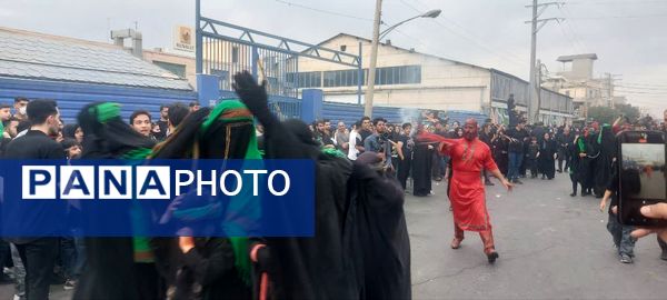 استقبال عزاداران حسینی از کاروان نمادین اسرای کربلا در قم