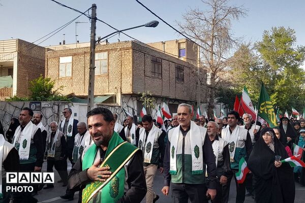 اجتماع سراسری «اقتدار ایران سرافراز» جان فدایان امام رضایی شهرستان ورامین