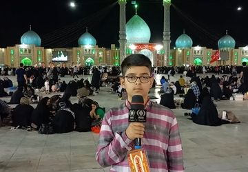 مراسم گرامیداشت شهید آیت الله رئیسی در مسجد مقدس جمکران