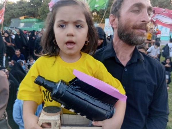 اجتماع بزرگ کودک و نوجوانان در پارک ملت مشهد مقدس