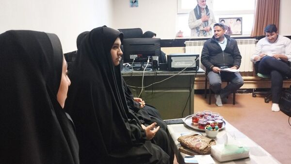 حضور مسئولان بسیج دانش‌آموزی استان خراسان رضوی در خلیل آباد 