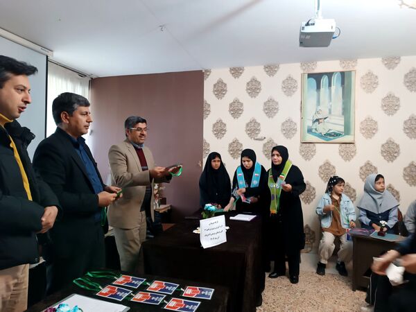  آخرین جلسه آموزش تکمیلی خبرنگاری دانش آموزان ناحیه ۳