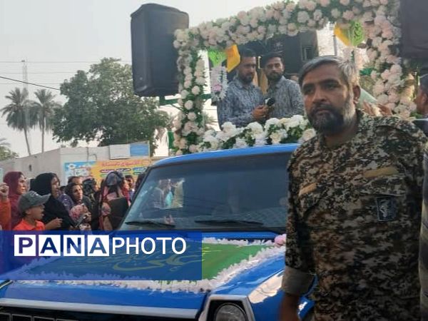 آیین سنتی منبر گردانی در شهرستان میناب 