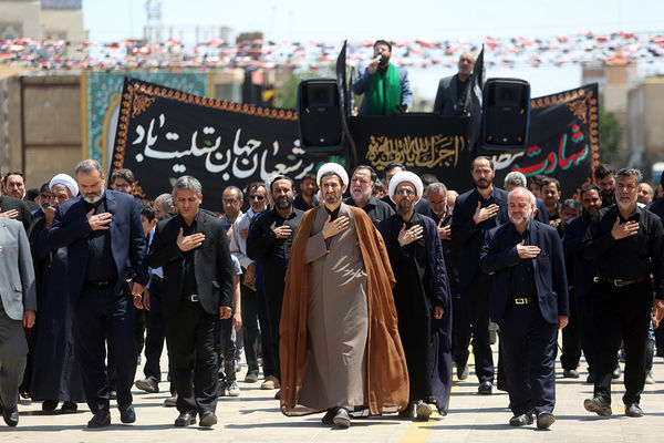 عزاداری سالروز شهادت امام جواد(ع) در حرم حضرت معصومه(س)