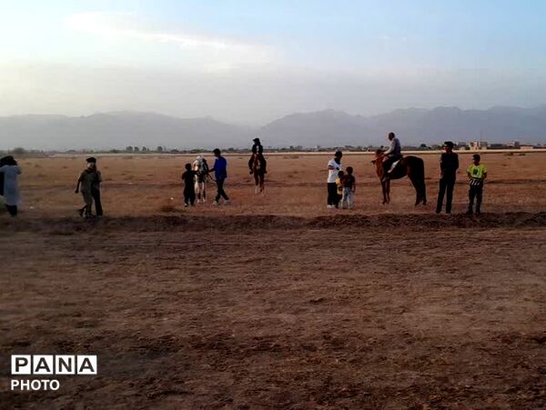 تاخت و تاز خاطره‌ها در فدافن؛ مسابقات اسب‌سواری به نام شهید نظافتی