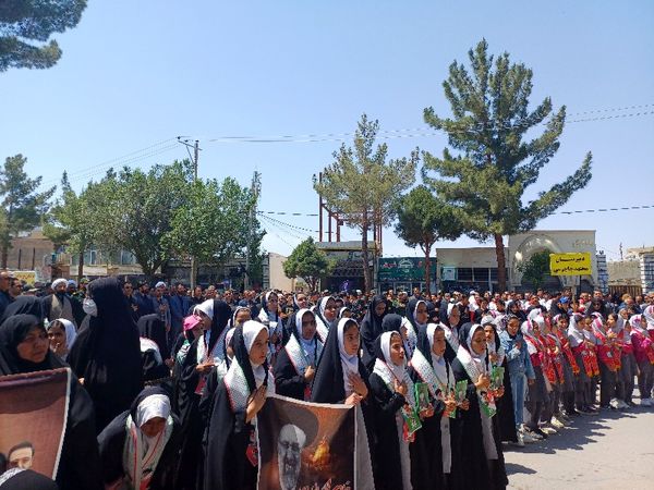 اجتماع پرشور مردم شهید پرور شهرستان جاجرم در مراسم شهادت خادم الرضا و یاران شهیدش 