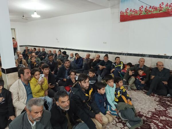 مراسم تعزیه شهادت حضرت زهرا(س) در روستای ساروق شهرستان داورزن