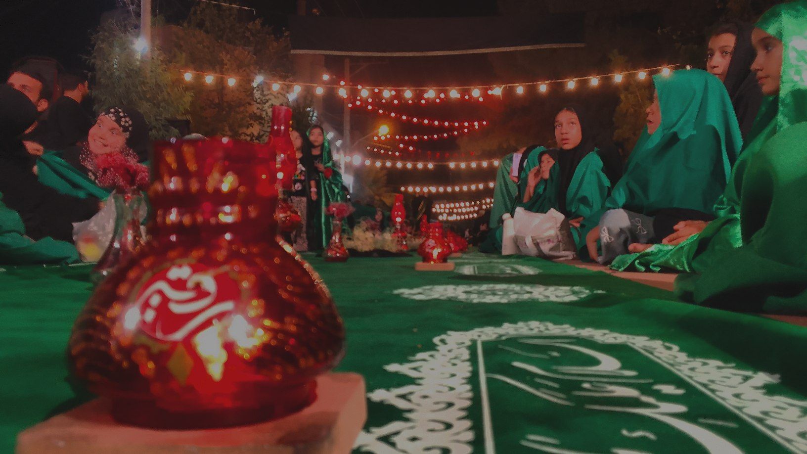 همایش دردانه حضرت اباعبدالله الحسین‌ (ع)، در شهرستان ساوه 