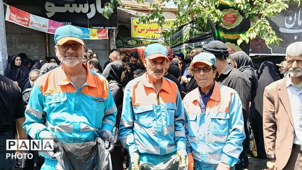 مراسم عزاداری تاسوعای  حسینی در حسینیه ابوالفضلی کاشمر 