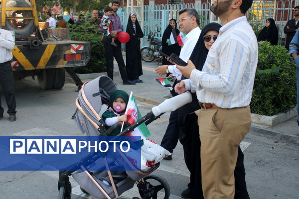 راهپیمایی روز قدس در بوشهر