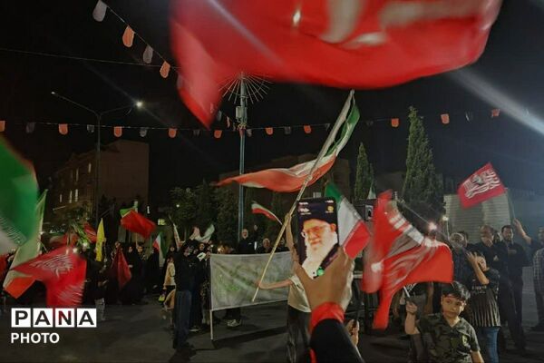 تلاقی شور حسینی و غیرت ایرانی در خیابان‌های همدلی