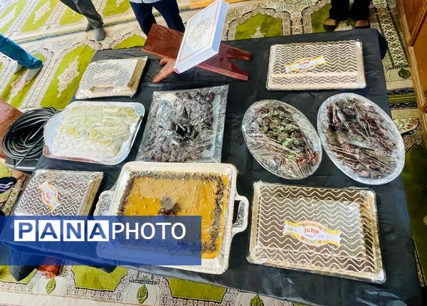 مراسم شهادت حضرت زهرا (س) در مدرسه معلم آشخانه 