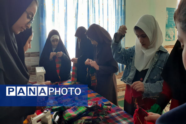 کلاس چادر شب بافی