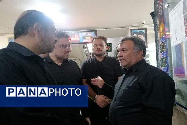 بازدید معاون فرهنگی و پرورشی وزارت آموزش و پرورش از ارائه خدمات به زوار امام رضا(ع) در مدرسه شاهد مهدی حکمت