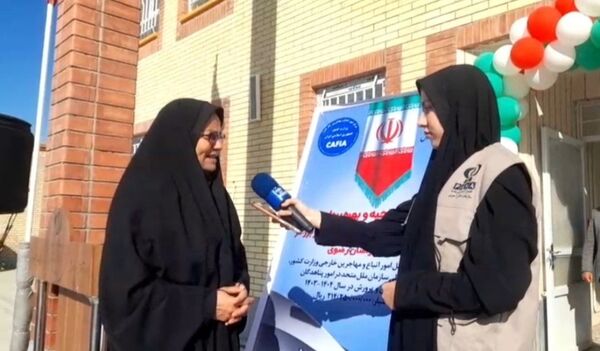 آیین افتتاح و بهره‌برداری دبستان ۱۲ کلاسه خیرساز جعفر برزگر
