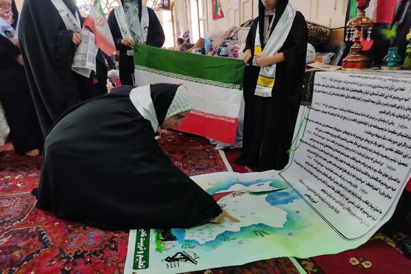 فضای معنوی اعتکاف در مسجد معجز اردبیل